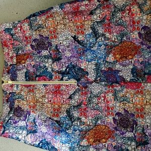 H&M skirt multi color